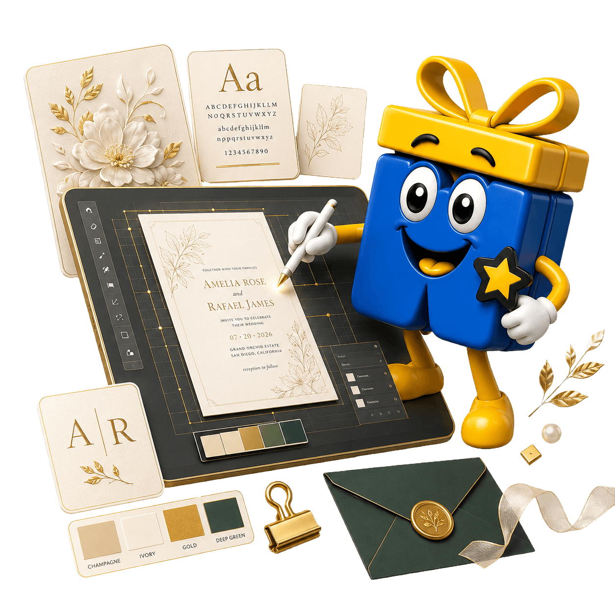 We Design Mascot